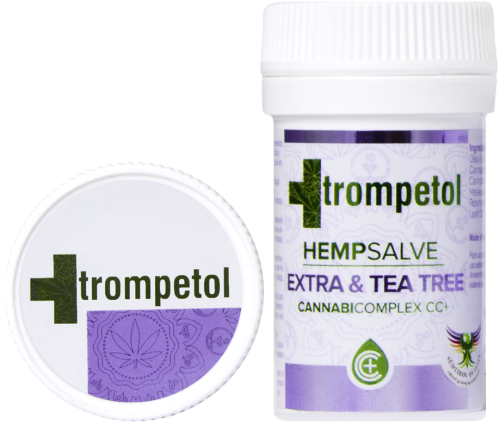 TROMPETOL Maść konopna EXTRA &amp; TEA TREE