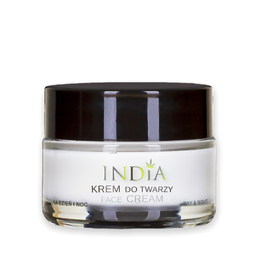 Krem do twarzy na dzień i na noc INDIA 50ml