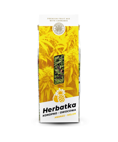 Herbatka konopno owocowa "ANANAS - MELON" 45g