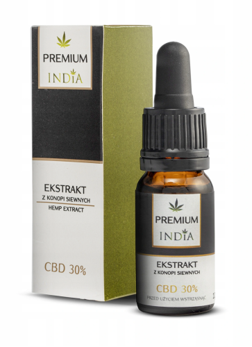 EKSTRAKT Z KONOPI SIEWNYCH CBD 30% (3000 mg) 10 ml (INDIA)