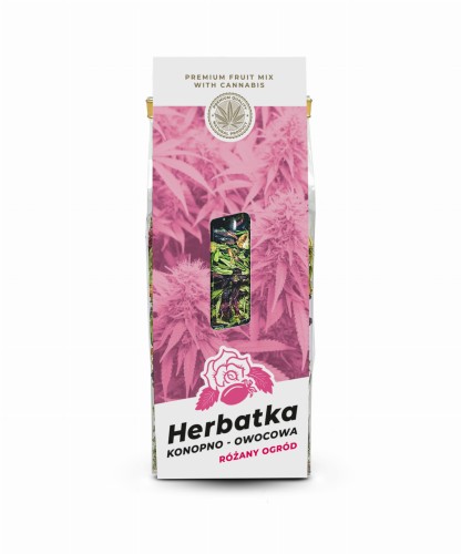 Herbatka konopno-owocowa - Różany Ogród 45g