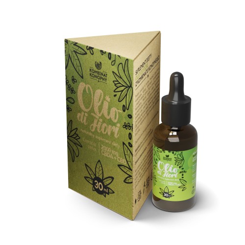 OLEJ CBD - Kombinat Konopny - (CBD+CBDA 2000 mg) 30 ml