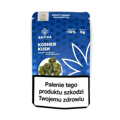 CBD Kwiaty Konopi ”KOSHER KUSH” 5 g