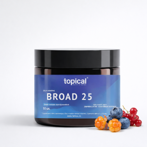 Żelki CBD 750 mg Broad Spectrum - owoce skandynawskie - Topical 