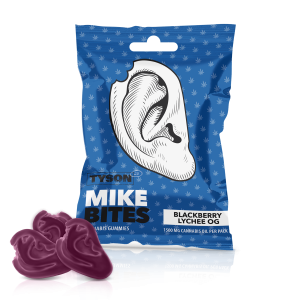 Żelki konopne - Cannabis Gummies Euphoria - Tyson 2.0 - Blackberry Lychee OG