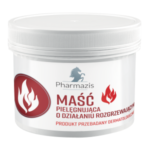 Maść pielęgnująca o działaniu rozgrzewającym - PHARMAZIS - 350 ml