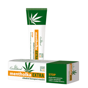 Żel chłodzący Cannaderm Mentholka EXTRA 150 ml